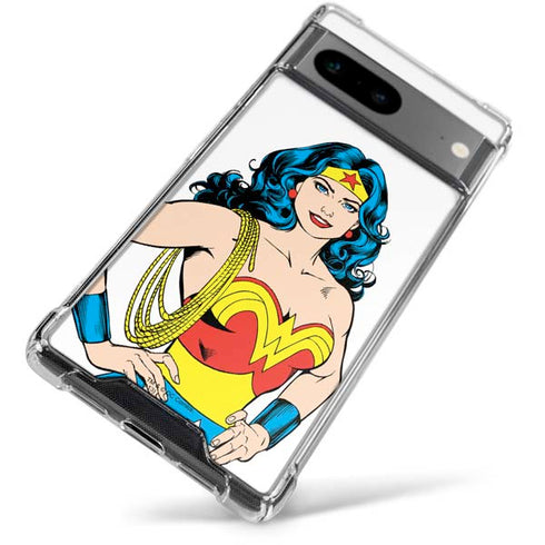 DC Comics Wonder Woman Google Pixel 7a Clear Case